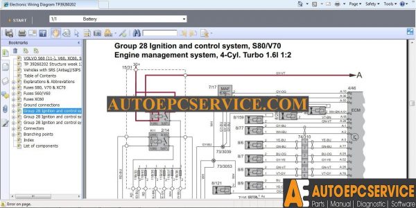 Volvo Engine Wiring Diagram 2013A 8