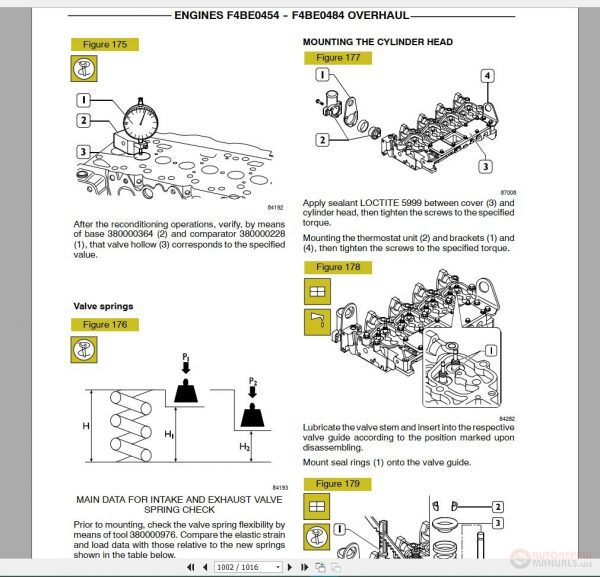 CASE NEW HOLLAND Shop Manuals 2DVD10