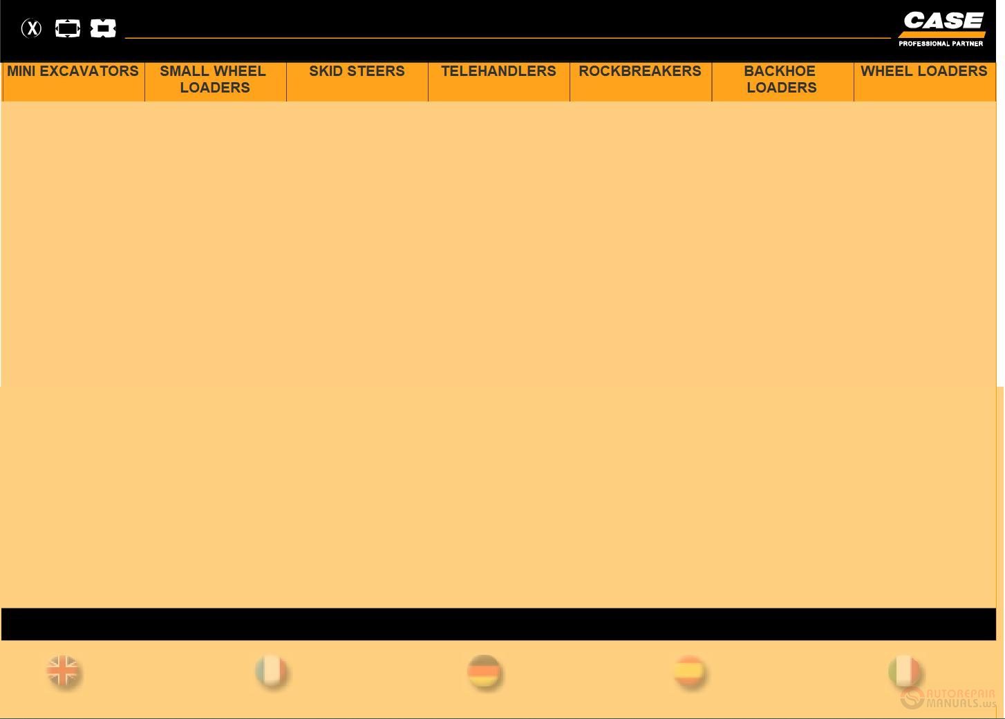 CASE NEW HOLLAND Shop Manuals 2DVD4