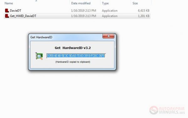 DAVIE Developer Tool 2017 KG Unlocked1