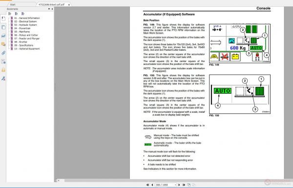 NEW HOLLAND All Service Manuals DVD 1020186