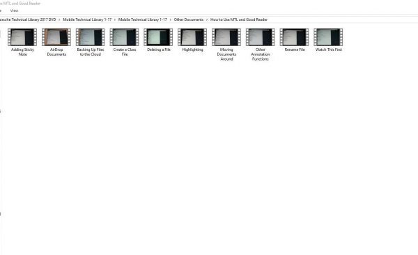 Porsche Technical Library 2017 DVD 01
