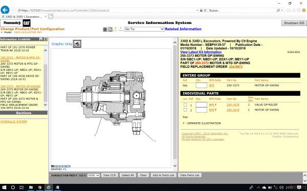 Caterpillar SIS 2019 Full 01201910