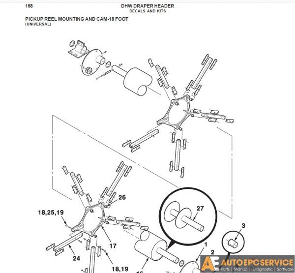 Challenger Agricutural Parts Manual CD 4