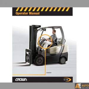 Crown Forklift Operator Manual CD 1