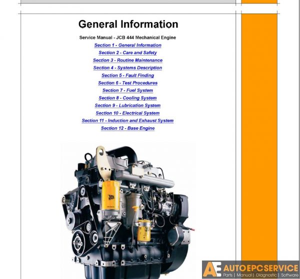 JCB PDF Service Manual CD 3E2xjl