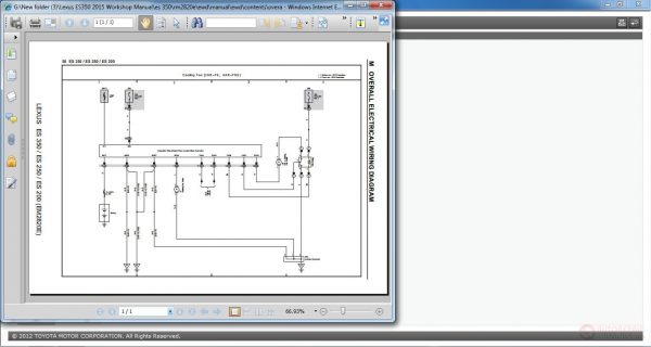 Lexus ES350 2015 Workshop Manual4