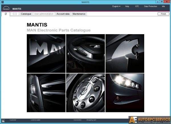 MAN Mantis v604 EPC 022019 Full Actived Instruction 1