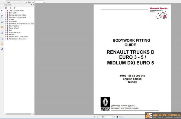 Renault Truck C D K T Wiring DiagramsEn2