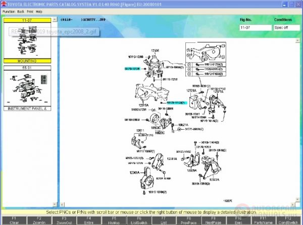 TOYOTA LEXUS EPC 012019 Full Instruction 6