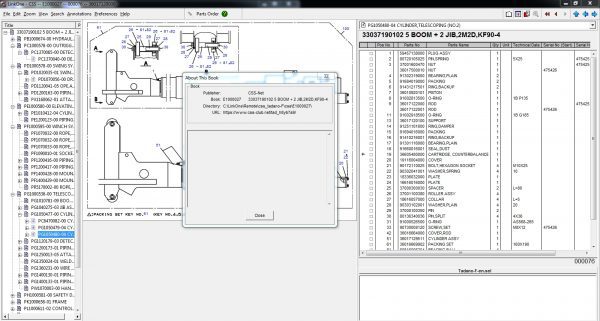 Tadano Spare Parts Catalog 2019 FULL Offline with All Models 8