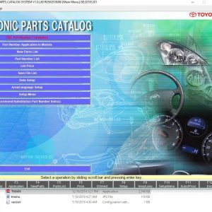 Toyota Lexus EPC ALL REGIONS 122018 Full Instruction2
