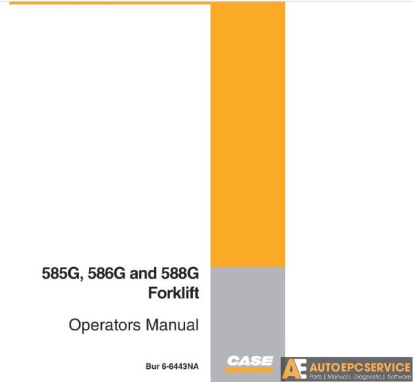 Case Forklift Full Set Manual DVD 3 1
