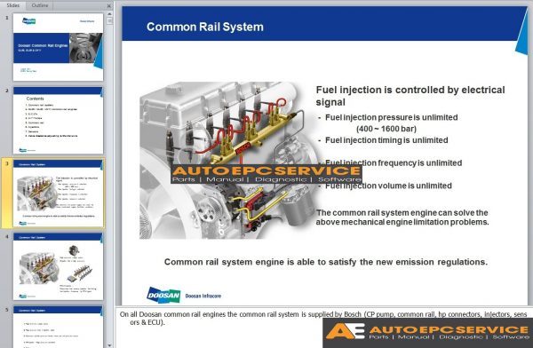 Doosan Engine Full Set Manual DVD 8