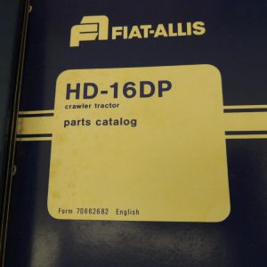 FIAT ALLIS Parts Catalog Full Set DVD