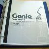 GENIE Parts Manuals Service Manuals DVD 0420181 2