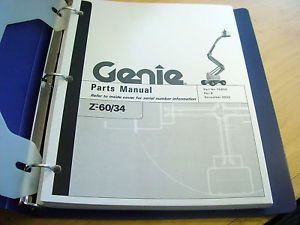 GENIE Parts Manuals Service Manuals DVD 0420181 2