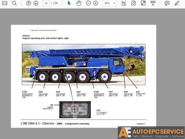 Liebheer BMK Crane LTM1095 51 Technical Information 2