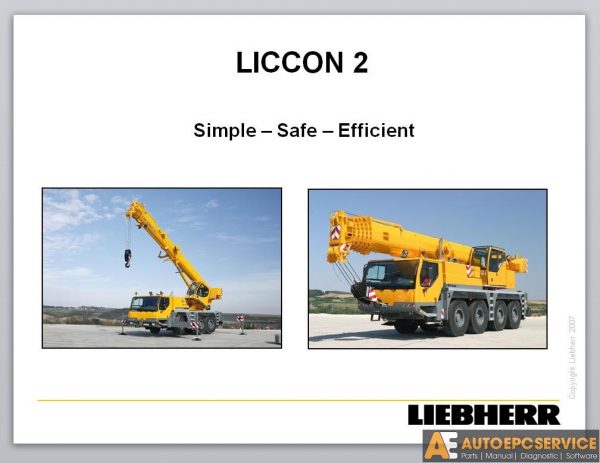 Liebherr Liccon Crane Service Training3
