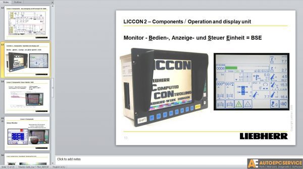 Liebherr Liccon Crane Service Training6