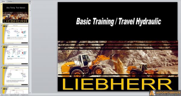 Liebherr Some Model Machine Service Training3