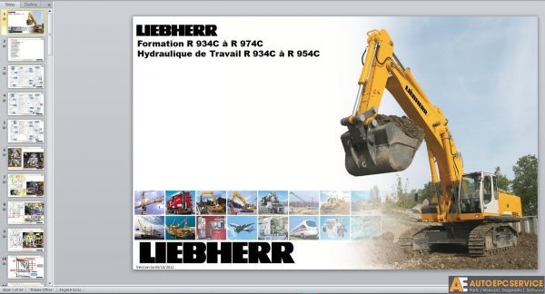 Liebherr Some Model Machine Service Training4
