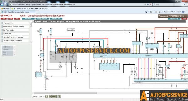 TOYOTA FORTUNER 2015 TGN51 61 KUN60 GSIC4