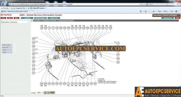 TOYOTA FORTUNER 2015 TGN51 61 KUN60 GSIC5