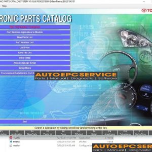 TOYOTA LEXUS EPC 022019 Full Instruction 1 1