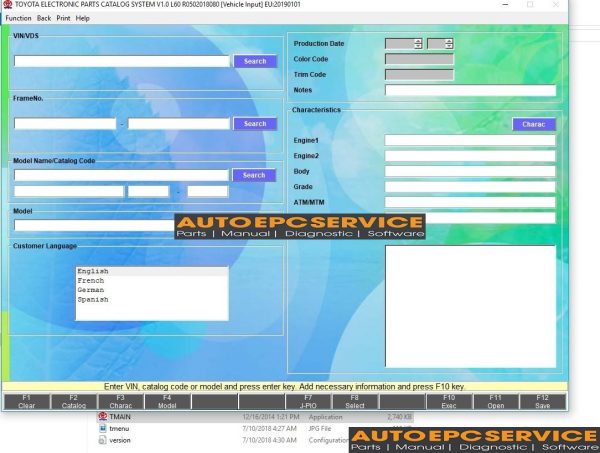 TOYOTA LEXUS EPC 022019 Full Instruction 4