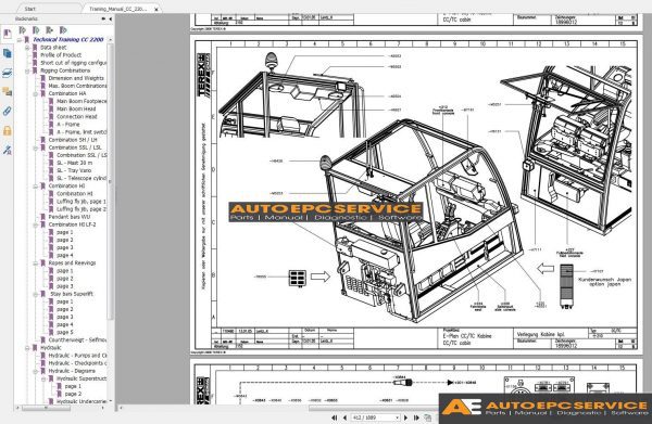 Terex Demag CC2200 350T Training Manual7