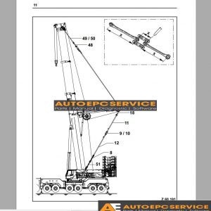 Terex Mobile Crane AC700 Shop Manual6