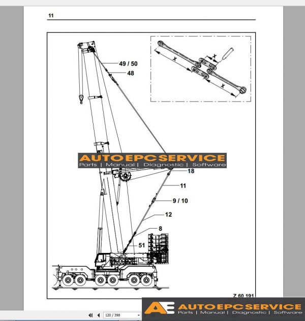 Terex Mobile Crane AC700 Shop Manual6