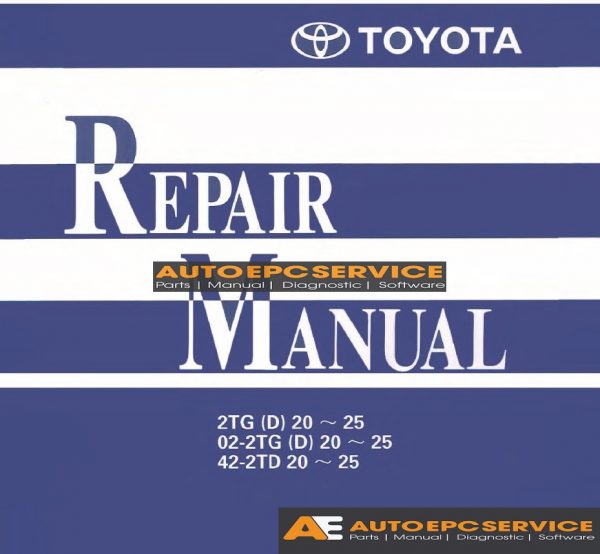 Toyota Forklift Full Set Manual DVD 3