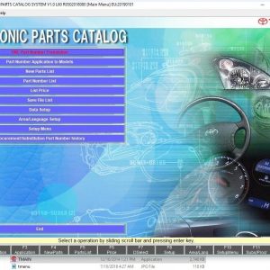 Toyota Lexus EPC ALL REGIONS 032019 Full Instruction 1