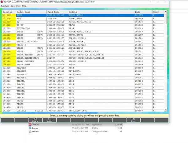 Toyota Lexus EPC ALL REGIONS 032019 Full Instruction 2