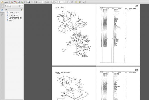 All TCM Forklift Parts Catalog CD4