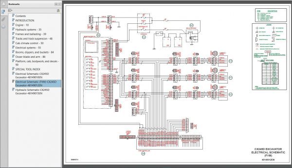 Caser Crawler Excavator CX245D SR Service Manual 5