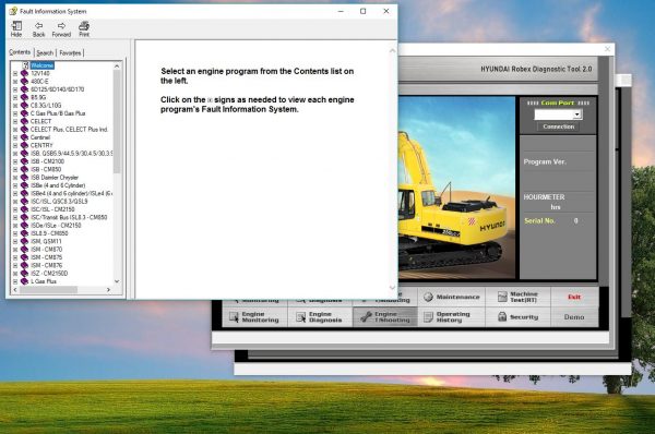 HYUNDAI SOFTWARE DIAGNOSTIC ROBEX HRDT 206