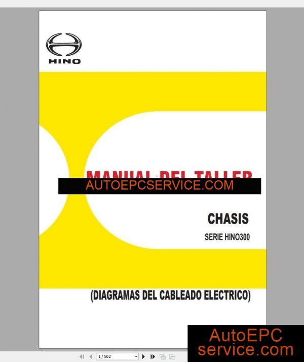 Hino Truck Full Set Manual DVD2