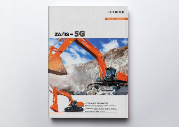 Hitachi Excavator ZX 5G Full Shop Manual DVD
