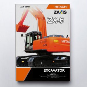 Hitachi Excavator ZX 6 Full Shop Manual DVD