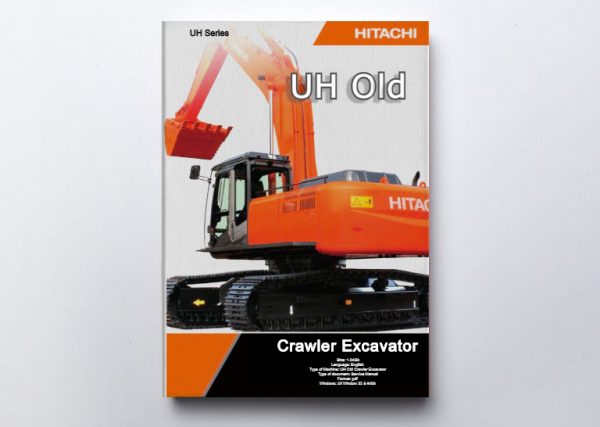 Hitachi UH Old Crawler Excavator Full Service Manual DVD