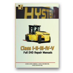 Hyster Forklift Class Full DVD Repair Manuals