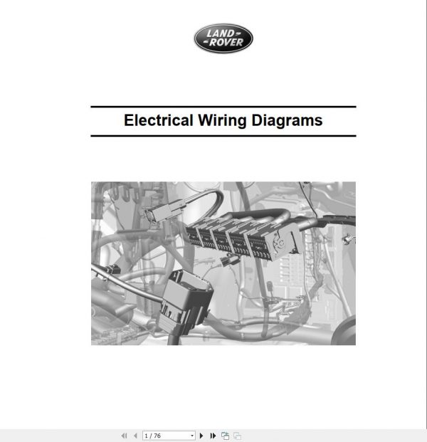 Landrover Ranger Rover 2002 2018 Wiring Diagram Full DVD2 1