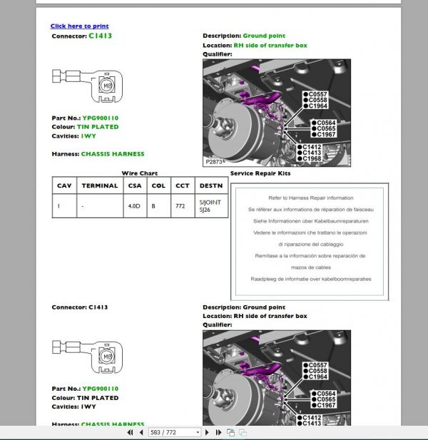 Landrover Ranger Rover 2002 2018 Wiring Diagram Full DVD5