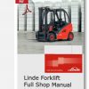 Linde Forklift Full Shop Manual DVD
