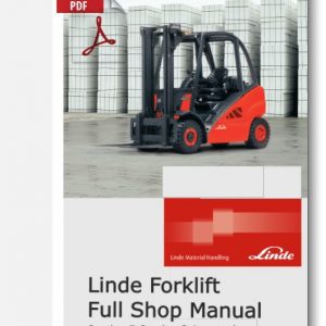 Linde Forklift Full Shop Manual DVD