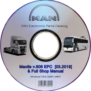MAN Truck EPC Service Manual DVD 03.2019 2