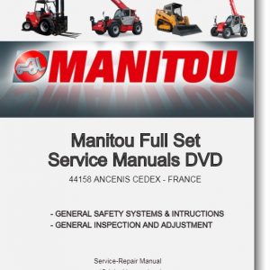 Manitou Full Set Service Manuals DVD